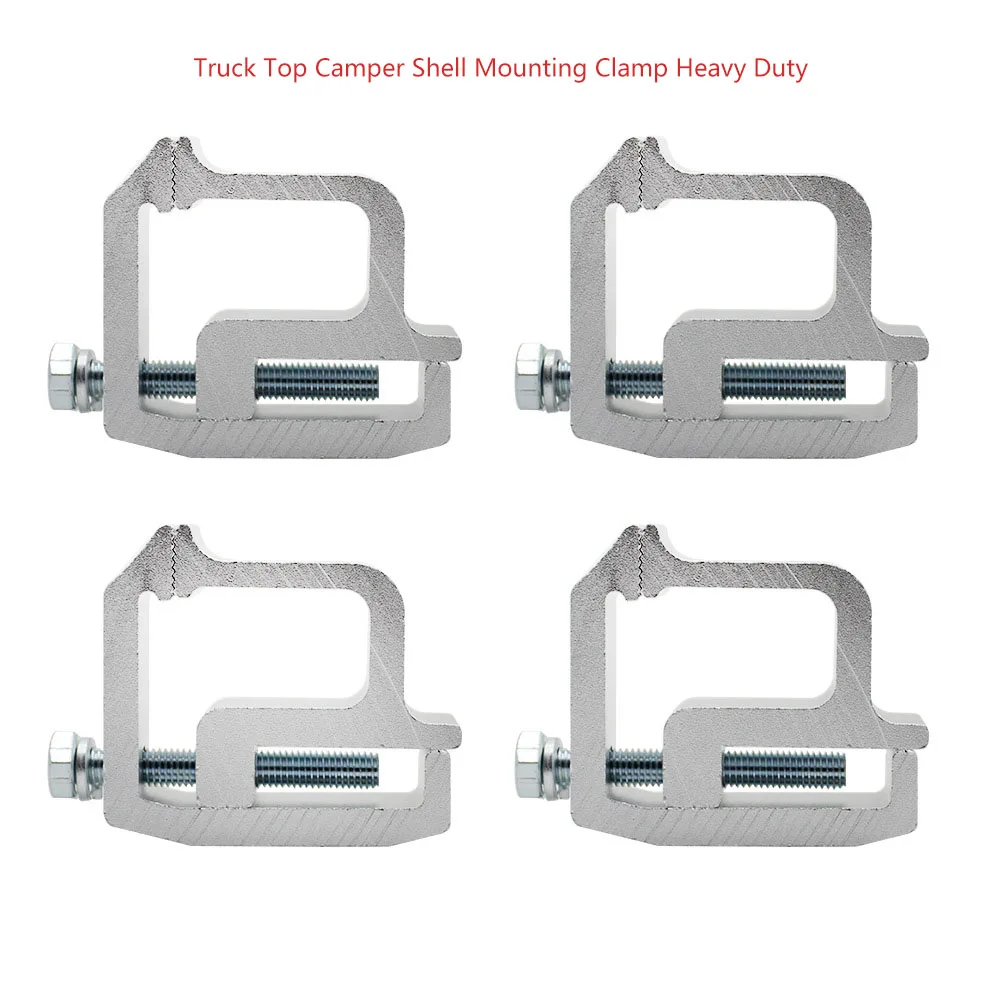 

Truck Top Camper Shell Mounting Clamp Heavy Duty Fixing Clips 4 Pack