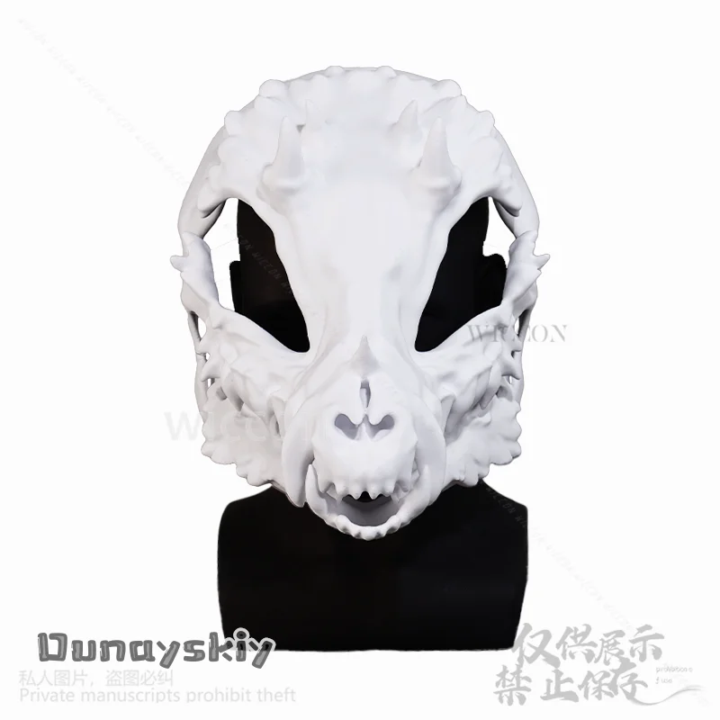 Anime Game Animal Furry Cosplay 3D Mask Furrsuit Kigurumi Props Polylactic Acid Headwear Halloween Christmas Party Customized