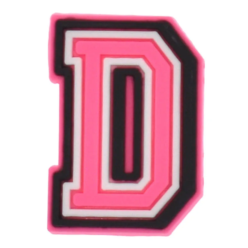 Vibrant Pink Shoe Charms for Personalized Footwear and Accessories