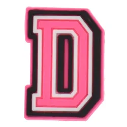 Vibrant Pink Shoe Charms for Personalized Footwear and Accessories (D)