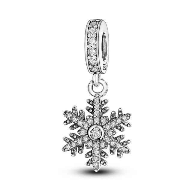 Sterling Silver New charm Fit Original Pandora charm bead Pendant trunk Charm Bracelet Necklace Trinket Diy Women Jewelry