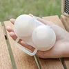 Outdoor portable egg box, anti drop egg storage box, shockproof travel camping anti shatter egg tray, household plastic box 1