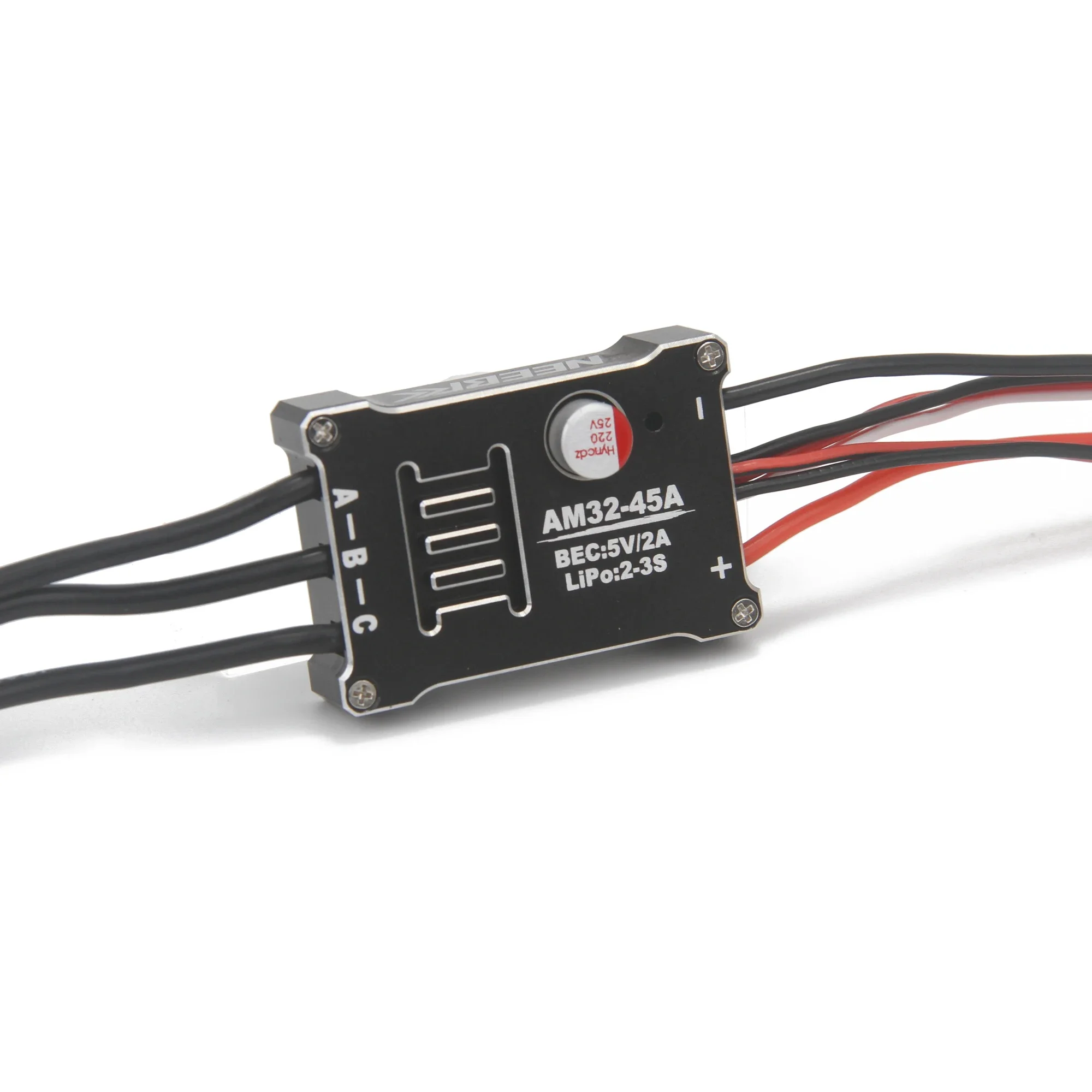 Moteurs Brushless et ESC pour Drone FPV de différentes tailles et KV, alignés sur une surface