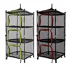 4 Layer Foldable Net Drying Outdoor Camping Clothes Food Drying Net Saving Rack Space Bracket 4-corner Storage Hanging Mesh Net 2