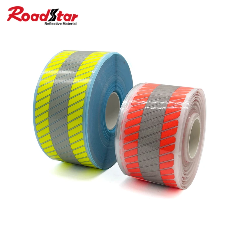 Roadstar Reflective Heat-transfer Vinyl Film Reflective Iron on Fabric  Clothing Tape RS-73WT-DK 5cmX3m 5cmX5m