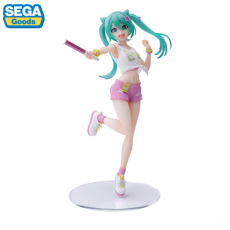 

IN STOCK SEGA Luminasta Hatsune Miku Hatsune Live Support Anime Figure Collection Model Toys Action Figures Collection Doll