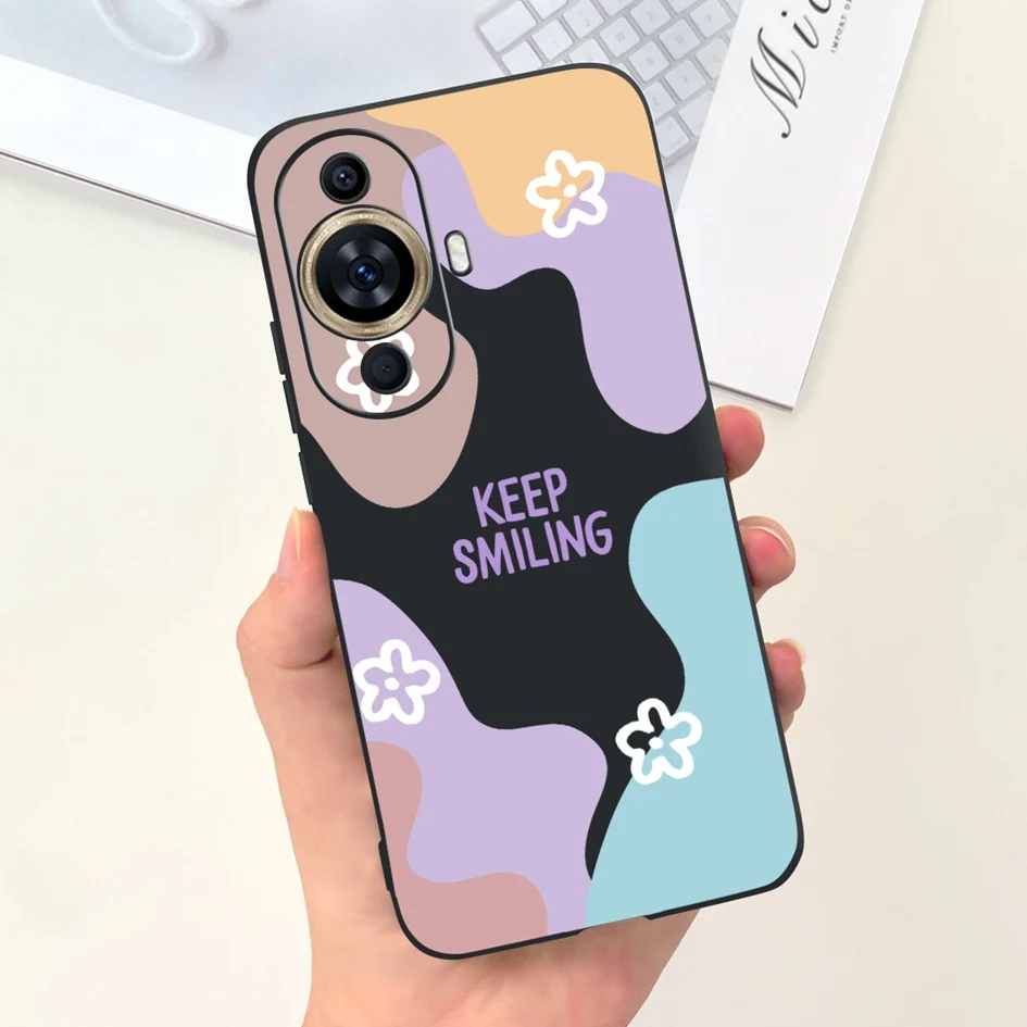 Stylish Fashion Pattern Soft Silicone Phone Case for Huawei Nova 11 Series