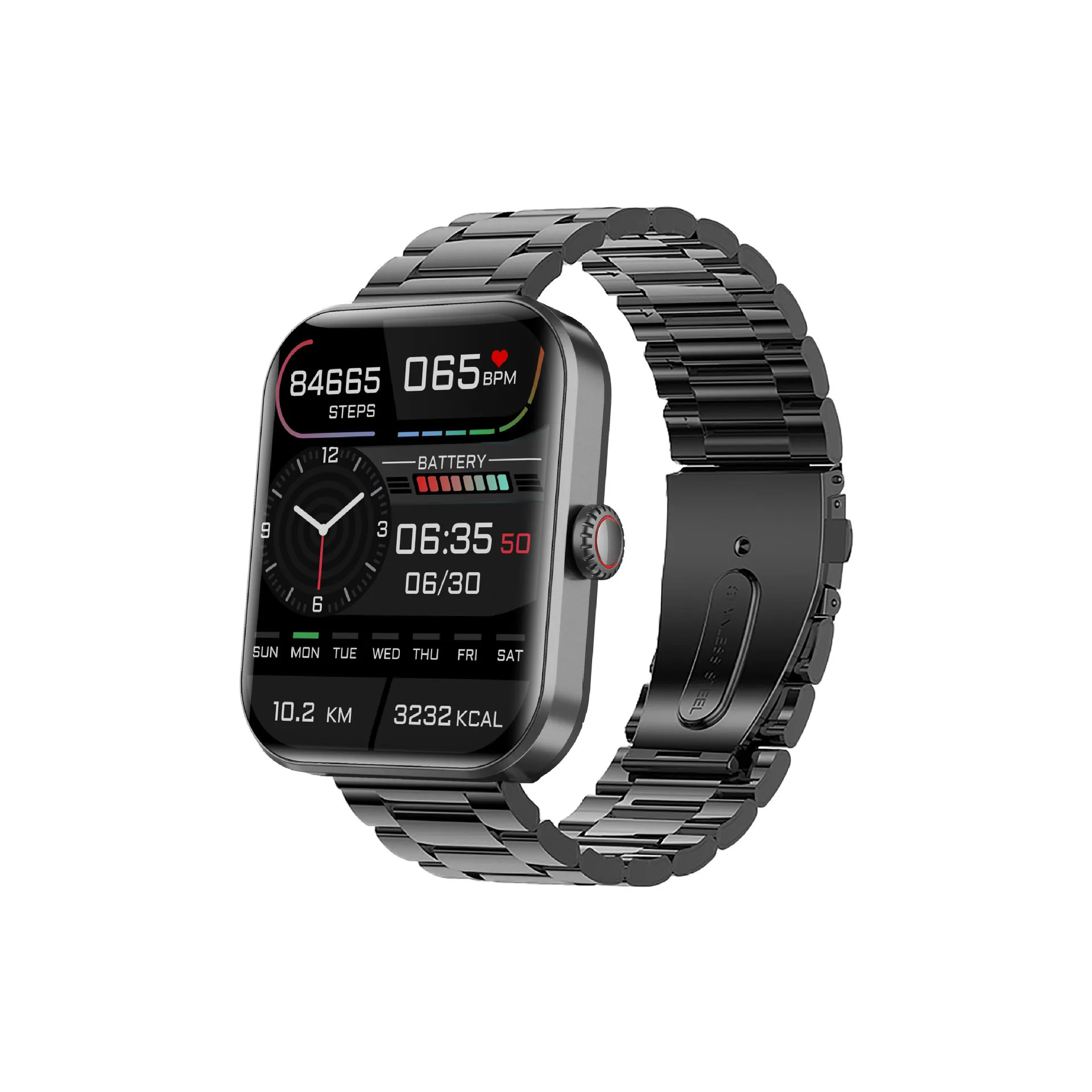 Steel belt black