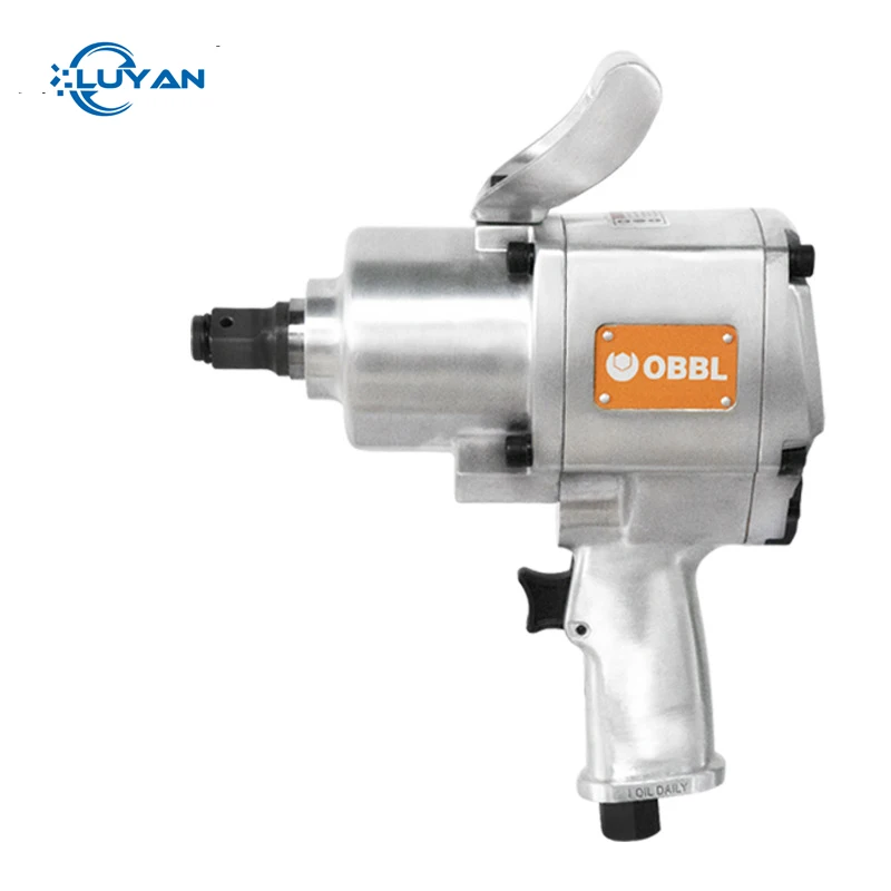 

2000N.m 3/4" or 1" Heavy Duty Pneumatic Impact Wrench Spanner Air-powered Gun Twin Hammer Workshop Tools