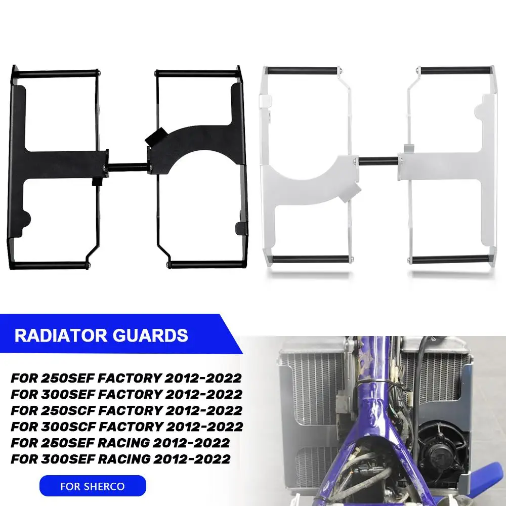 

Motorcycle Radiator Grille Guard Cover FOR SHERCO 250SEF 300SEF 250SCF 300SCF FACTORY 250/300SEF RACING 2012-2019 2020 2021 2022