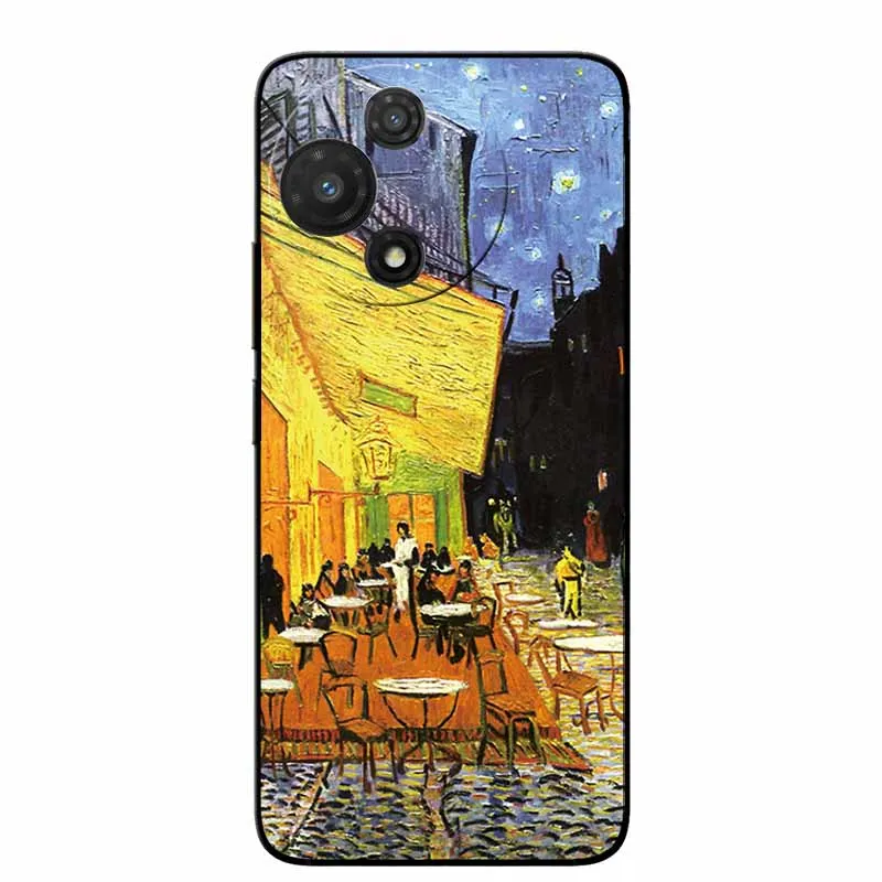 3D Cartoon Embossed Retro Silicone Case with Anime Bumper