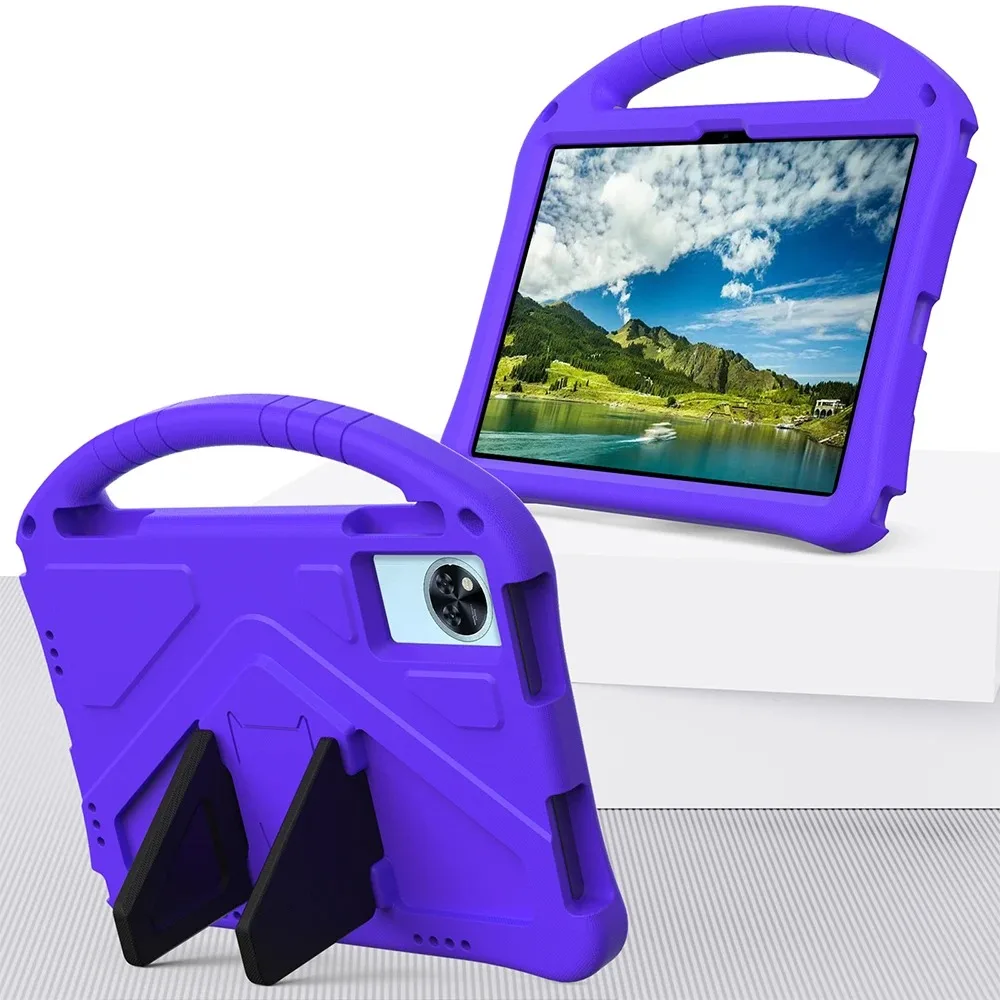 Kids Safety Portable EVA Foam Shockproof Tablet Protector with Rear Kickstand, 11
