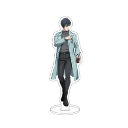 Blue Lock Anime Acrylic Stand Figure Display - Isagi, Bachira, Chigiri, Kunigami Characters (GRAY)