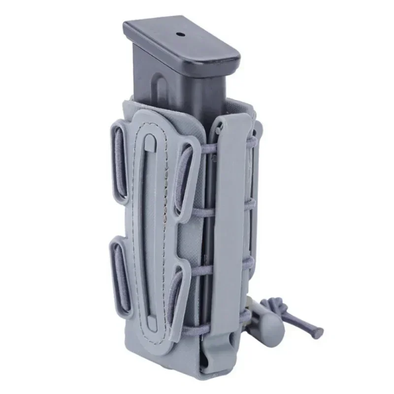 9mm Tactical Magazine Pouch Airsoft Hunting Shooting Holster Rifle Mag Pouch Holder Soft Shell Mag Carrier Bag With Belt Clip