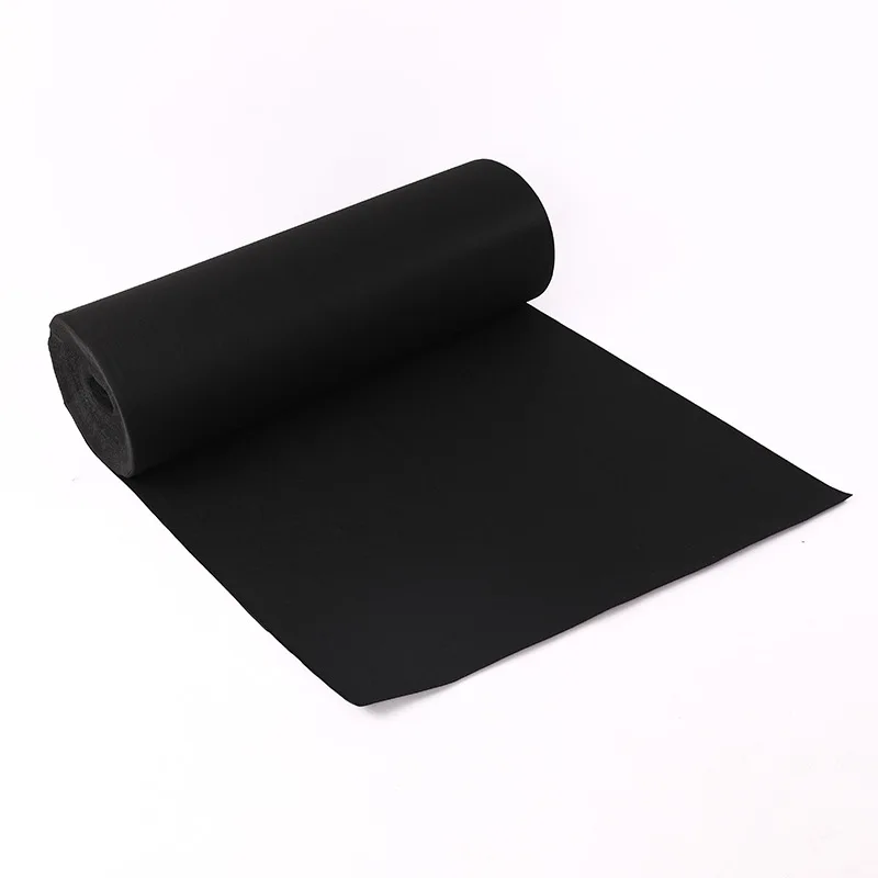 Anti Slip Black Aisle Carpet, Wedding Ceremony, Banquet Party Decoration, Church Black Carpet, Store Opening Welcome