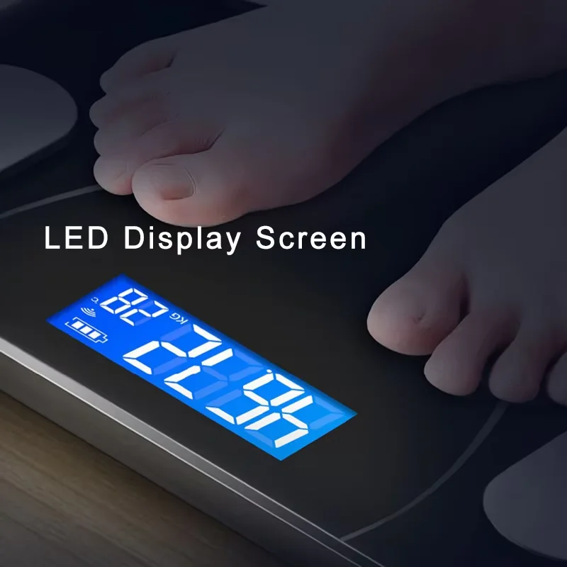 Pink/black/white body weight table weight scale Smart human volume professional weight, simple, healthy weight 3