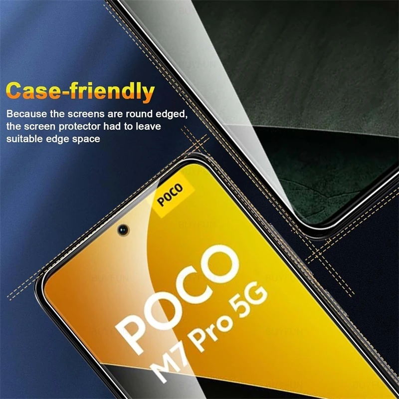 Premium HD Screen Protector - Clear Crystal 9H Glass, Anti-Scratch, Case Friendly, 5-Pack