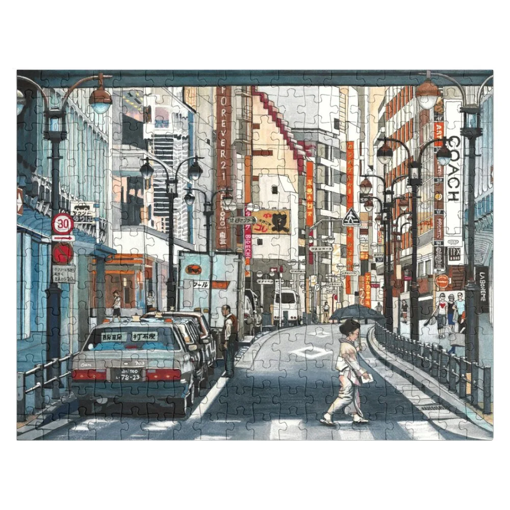 

Tokyo Crossing Jigsaw Puzzle Personalized Kids Gifts Scale Motors Custom Puzzles With Photo Personalized Toys