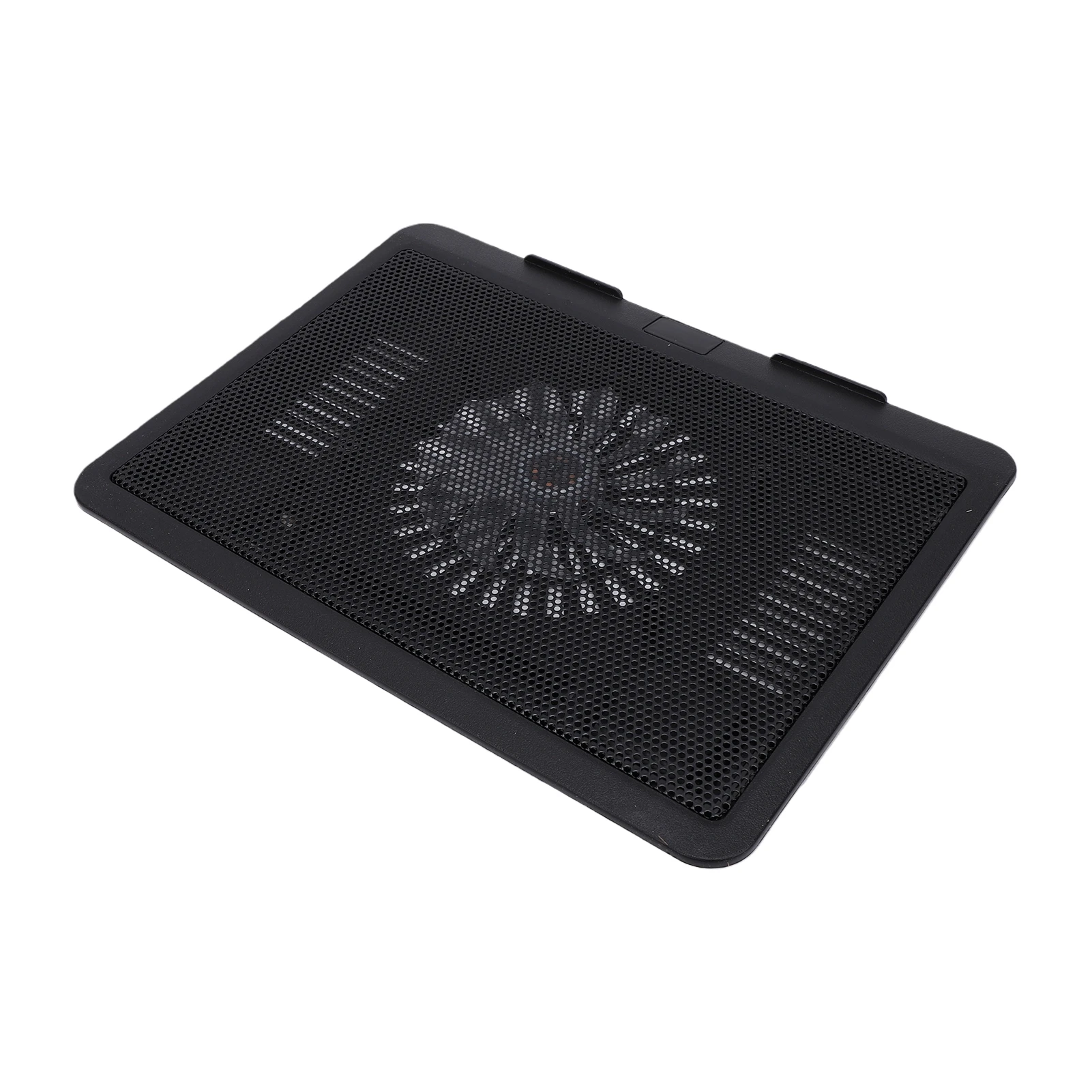 Ultra-Thin Ergonomic Laptop Cooling Pad with Silent Fan and Non-Slip Stand