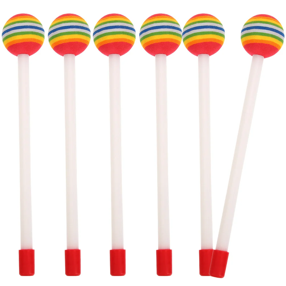 

Candy Cane Accessories for Kids Sponge Stick Kids' Musical Instruments Use Drum