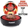Toaster Oven Convection Top & Grill Bottom for Surround Cooking, Cook Frozen or Fresh, Smart 6
