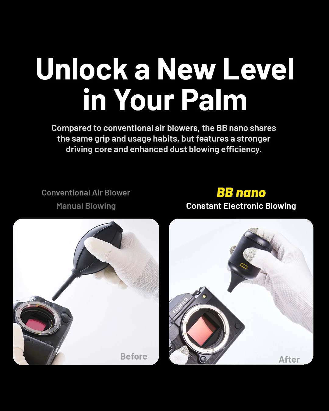 Description Picture 6 of itemNitecore BB nano Electronic BlowerBaby Photography Blower Multi Function Portable Air Blower for Camera Lens VS Nitecore BB2 BB2