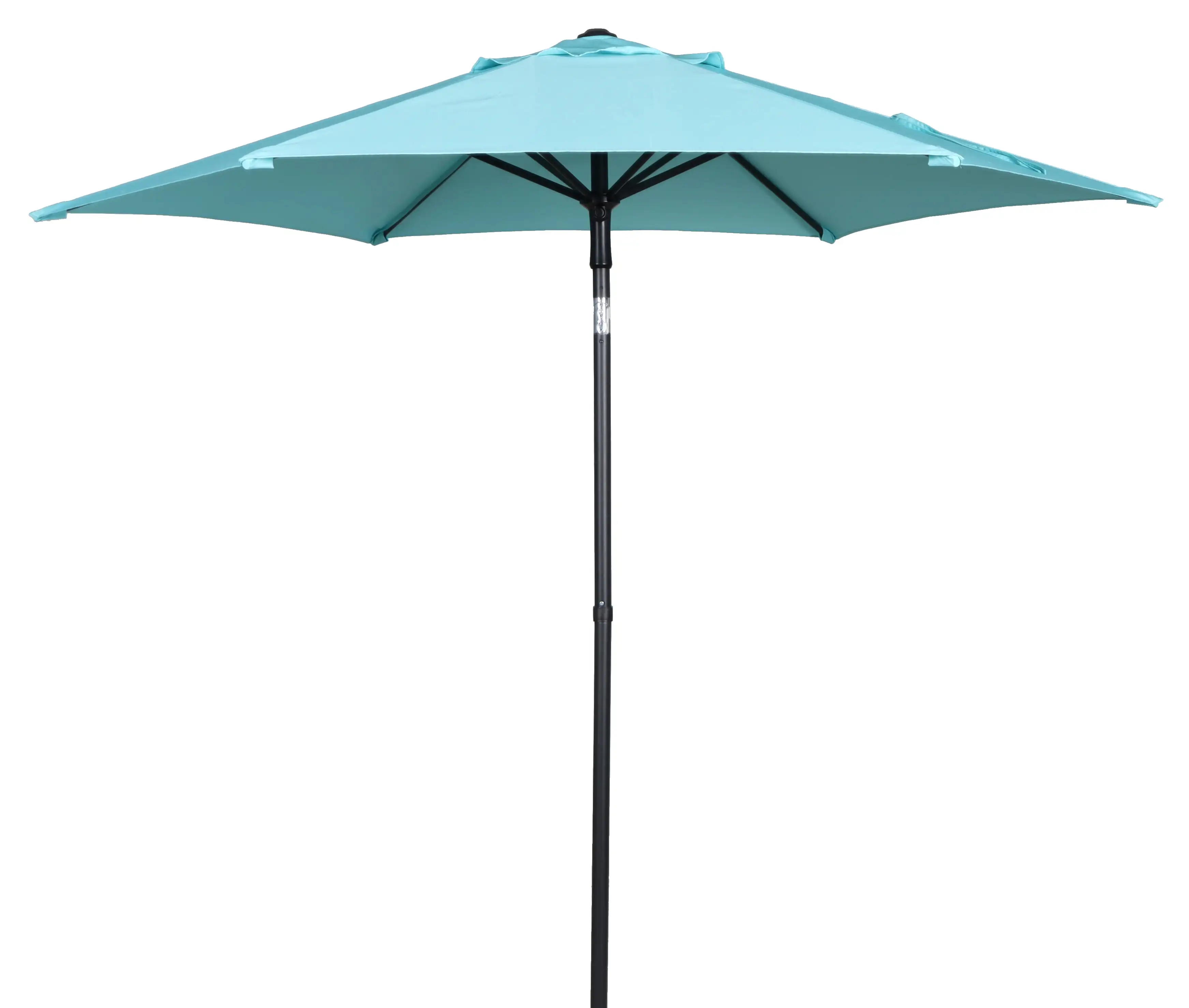

Mainstays 7.5 Foot Push-Up Round Market Umbrella Aqua