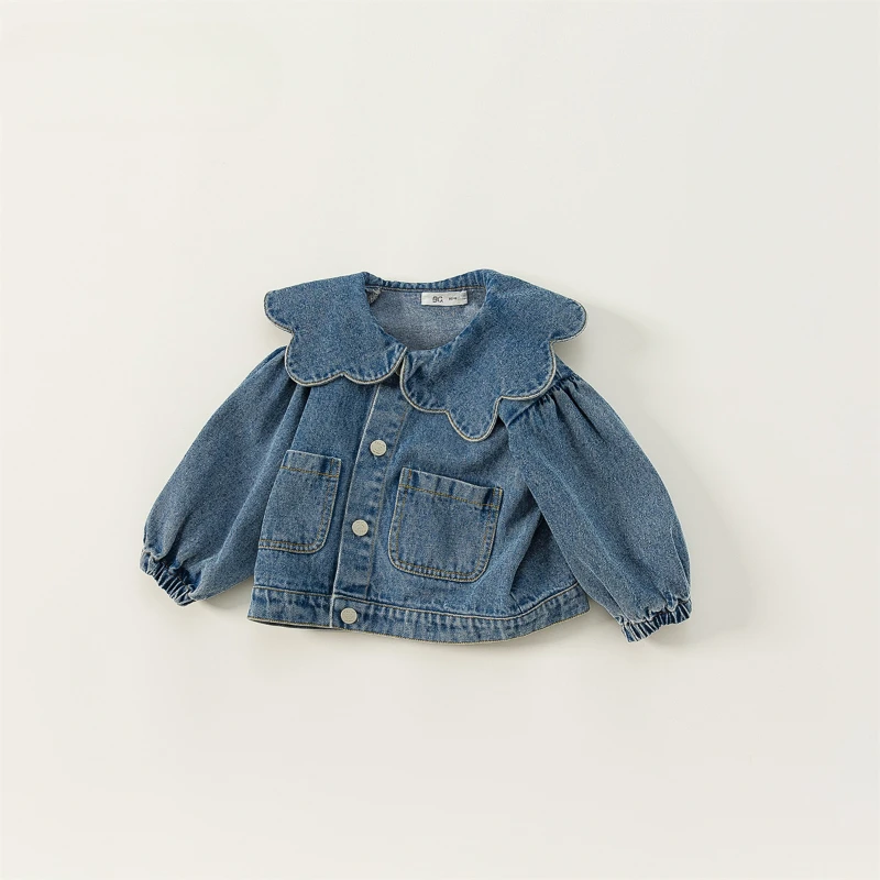 Girl Denim Jacket Kids Clothes for Girl Kids Jackets for Girl Outwear Children Coat Children Top Roupa Infantil Menina Abrigos 4