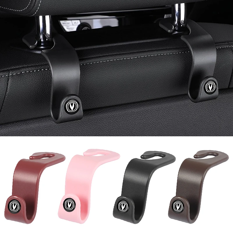 

2/4pcs Car Hooks Hanger Seat Storage Hooks Universal Hook Organizer For Changan CS75 CS35 CS15 CS95 RAETON CX70 CS55 CS15EV Alsv