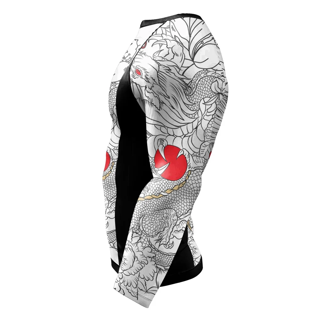 Codylundin GYM Muay Thai Boxing Compressed Jerseys Anti Shrink Men Jersey Unisex Boxing Jerseys Bjj Gi Mma Rashguard Limited sports apparel