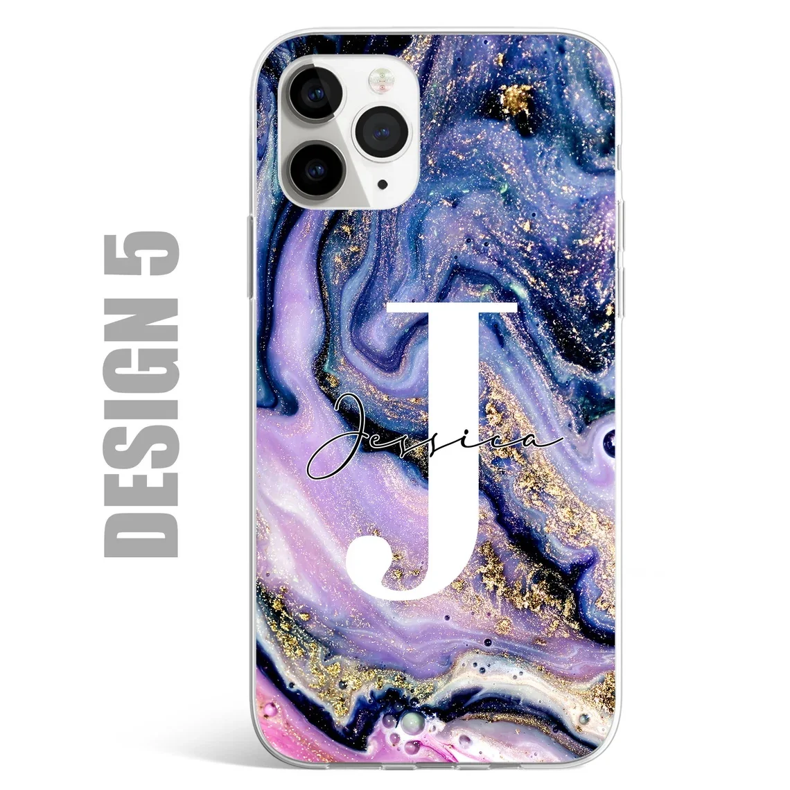 Custodia Per Telefono In Marmo Con Nome Personalizzato Per IPhone 17 16e 16 15 14 13 12 11, Samsung Galaxy S25 S24 S23 S22, S21 Note 20. Idea Regalo Per Custodia Per Telefono Personalizzata. - Italia - Foto 12