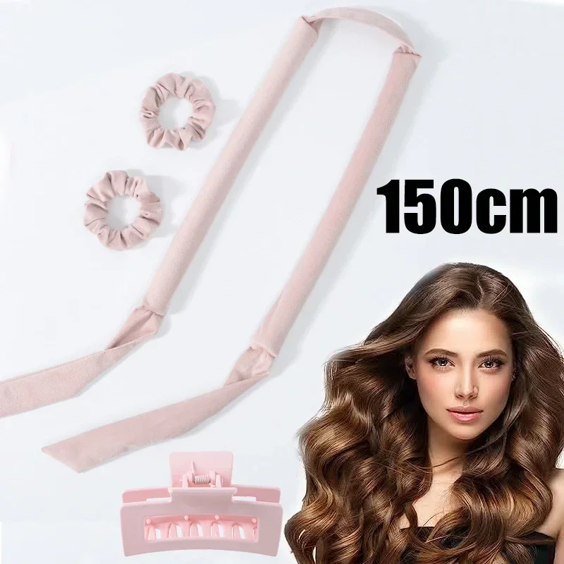 Heatless Hair Curler Sleeping Soft Wave Formers Curling Rod Headband Curls Beauty Lazy Hair Roller Hairstyle Tool hair styling tool hair curling tools