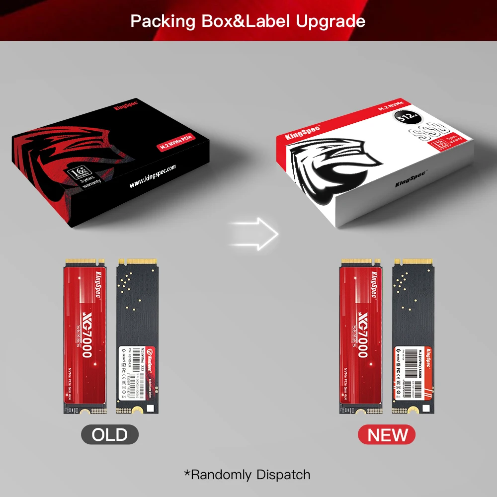 Kingspec Ssd m2 Nvme 512g 1tb 2tb 4tb Ssd M.2 2280 Pcie 4.0 sd Nmve Gen4 Unidades de Disco Rígido Nvme Drive Interno para Ps5 - Imagem 6