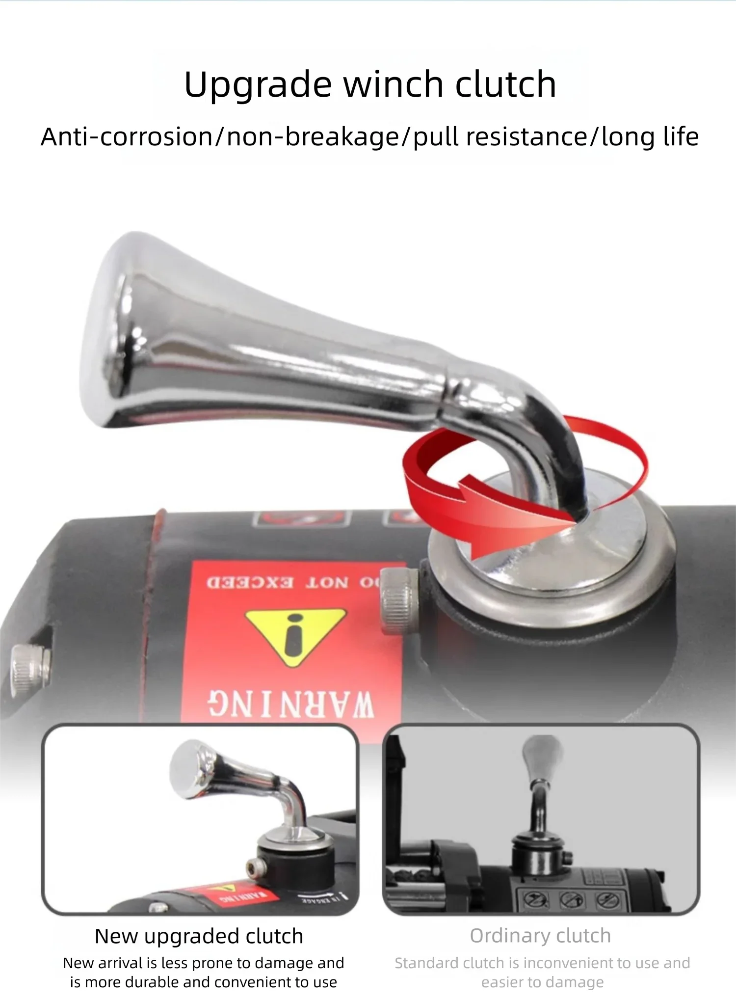 JH 12V 13500LBS Electric Truck Winch Vehicle Mounted Self Rescue Crane for Off-r