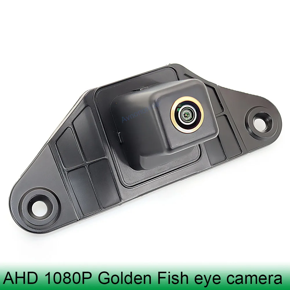 

AHD 1080P 170° Fish Eye Vehicle Trunk Reversed Hole Rear View Camera For Toyota Land Cruiser Prado 2010~2018 No Spare Tire