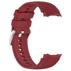 Seamless Silicone Smartwatch Replacement Wristband Bracelet for OPPO Watch X2 (Red)