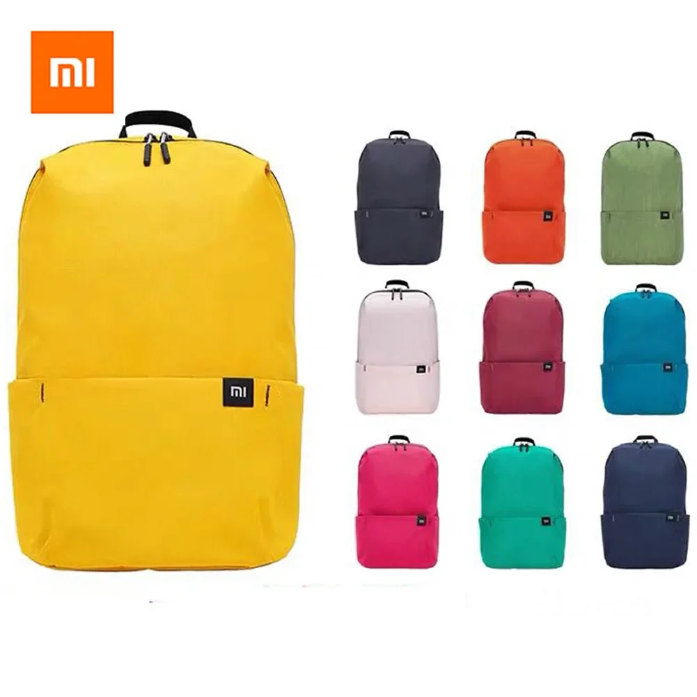 Originale Xiaomi Mi Zaino Piccolo City Leisure Travel Sports Bag 10L Borsa Impermeabile Unisex Multicolor Combination Smart Bag