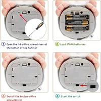 Learn To Imitate Talking Little Hamster Animal Plush Funny Toy Talking Nod Hamster Doll Soothing Crying Baby Toy Kids Gift 4