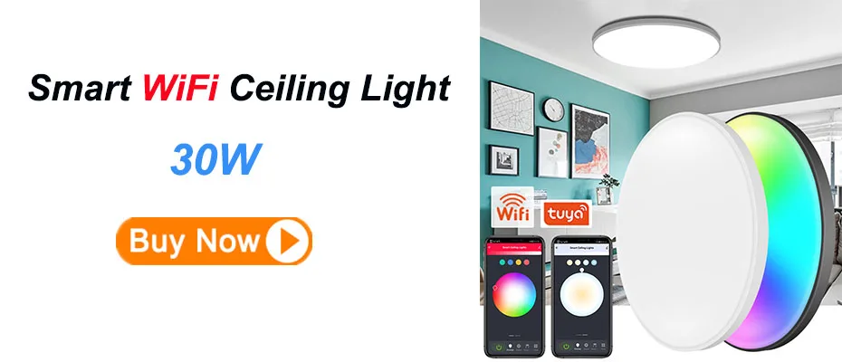 shallow downlights 5W 7W 9W 15W Wifi LED Downlight 110V 220V Dimmable Spot Led Light Tuya Smart RGB+CW+WW Music Voice Control Google Home Alexa downlight