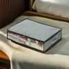 Underbed Storage Bag Foldable Quilt Clothes Storage Bag Large Capacity Dustproof Toys Bags Moisture Dust Proof Proof Organizer 3