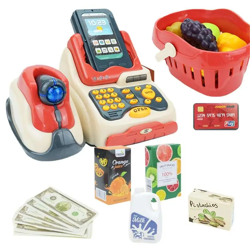 

Детский игровой домик, игрушки | Кассовый аппарат для супермаркета, детская игрушка | Игрушка для ролевых игр, электронная игрушка