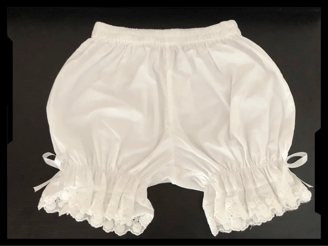 Japanese Lolita Summer Inner Wear Base Cotton Pumpkin Pants Lace Shorts Japanese Leggings Safety Short Pants Women's Clothing