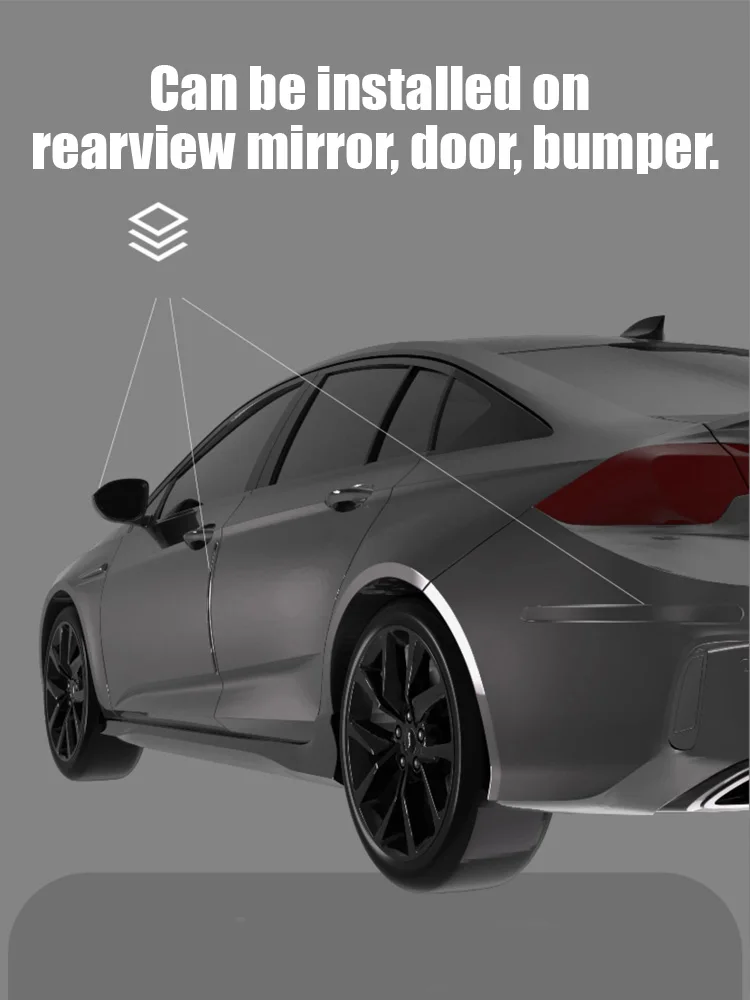 Lengthen Car Anti-collision Strip For Door Edge Bumper Wheel Arche Exterior Car Protector Stickers Rubber Auto Body Guard