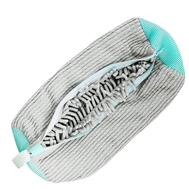 Amazon's new lazy shoe  cylinder  machine, made of polyester-cotton, laundry bag for protecting shoes from deformation during 2