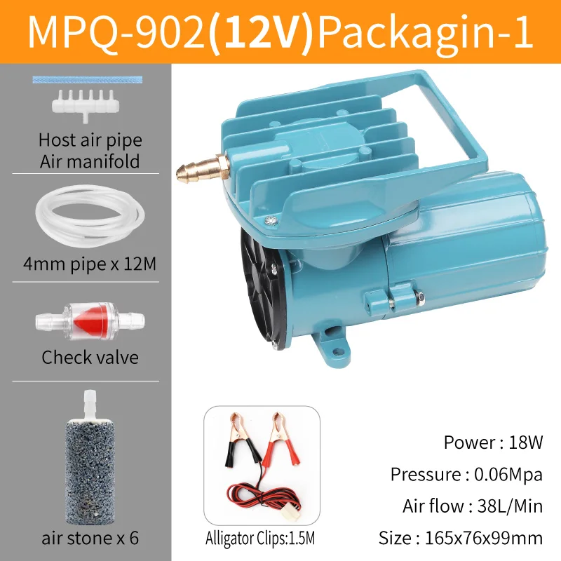 

Высококачественный воздушный компрессор постоянного тока аэратор насоса 18 Вт 12 В, кислородный воздушный насос для автомобильного крепления, воздушный насос, аккумулятор, магнитный насос