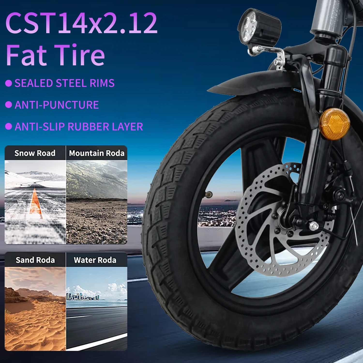 Electric Bike 22MPH Fast Folding Ebike 5