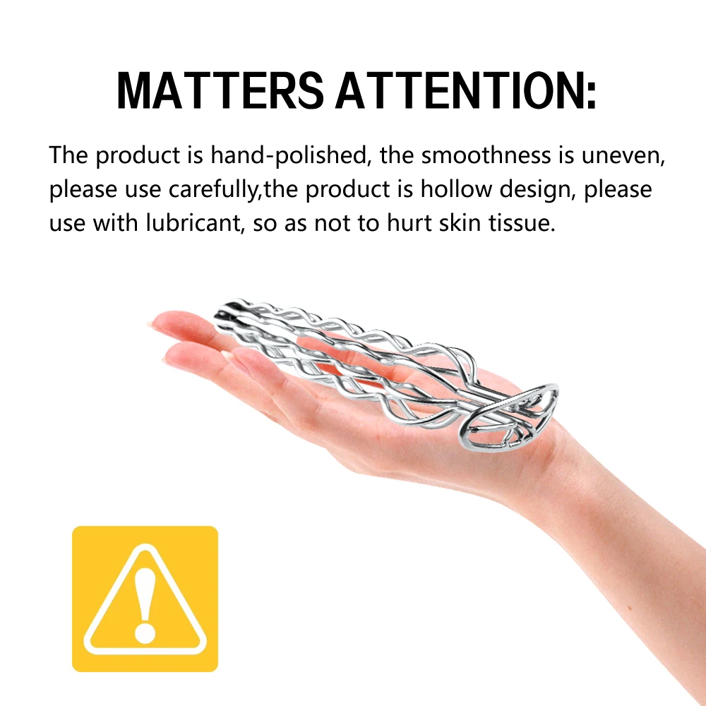 1PCS Six-ball Metal Hollow-out Anal Plug Anal Masturbation Toys Men Butt Expander Female Masturbator Lovers Flirting Games Adult_voghion.com