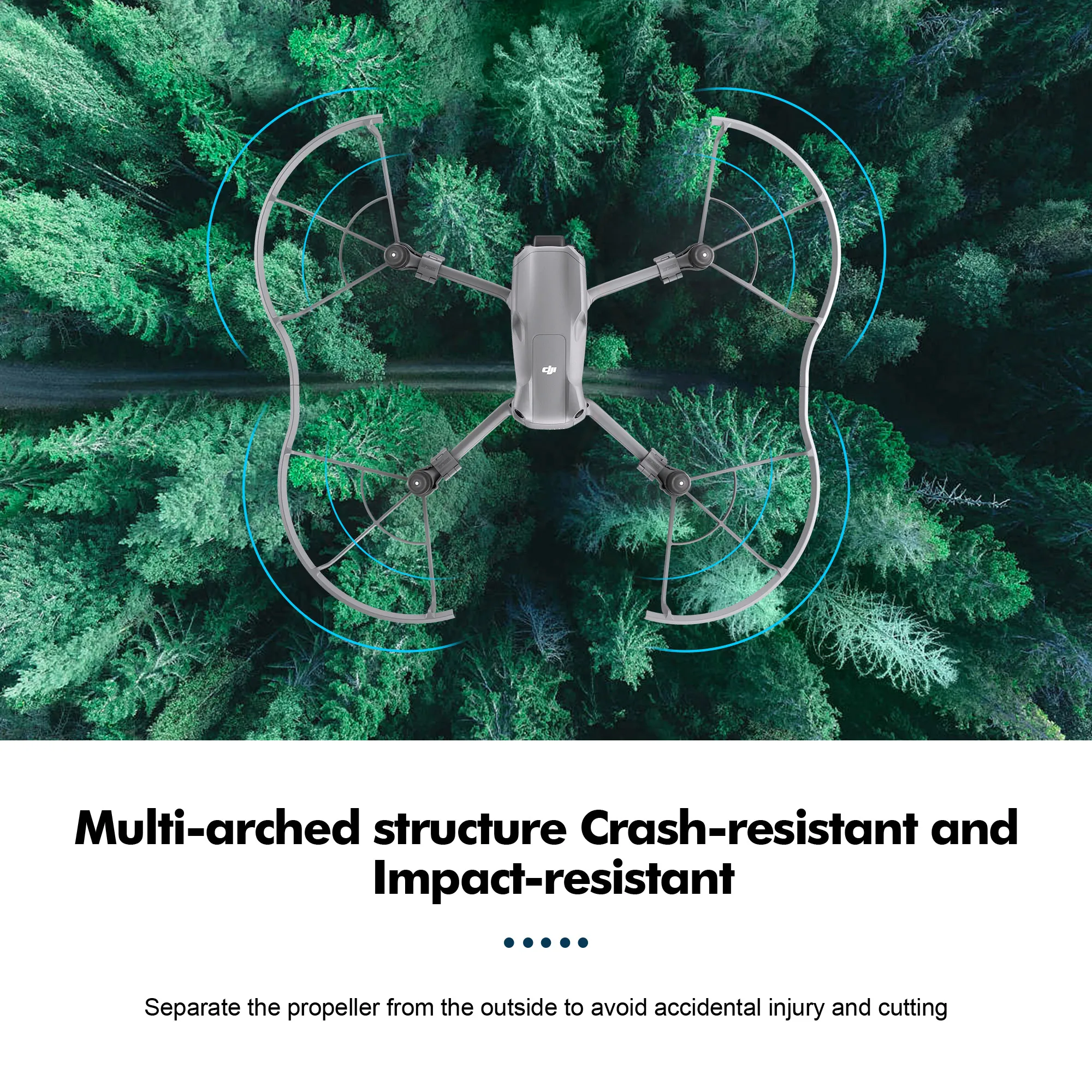 Propeller Guard For Dji Air 3 Drone Accessories Propeller Guard Spare Accessory Protective Blade Bumper Drone Blade Prop Bumper