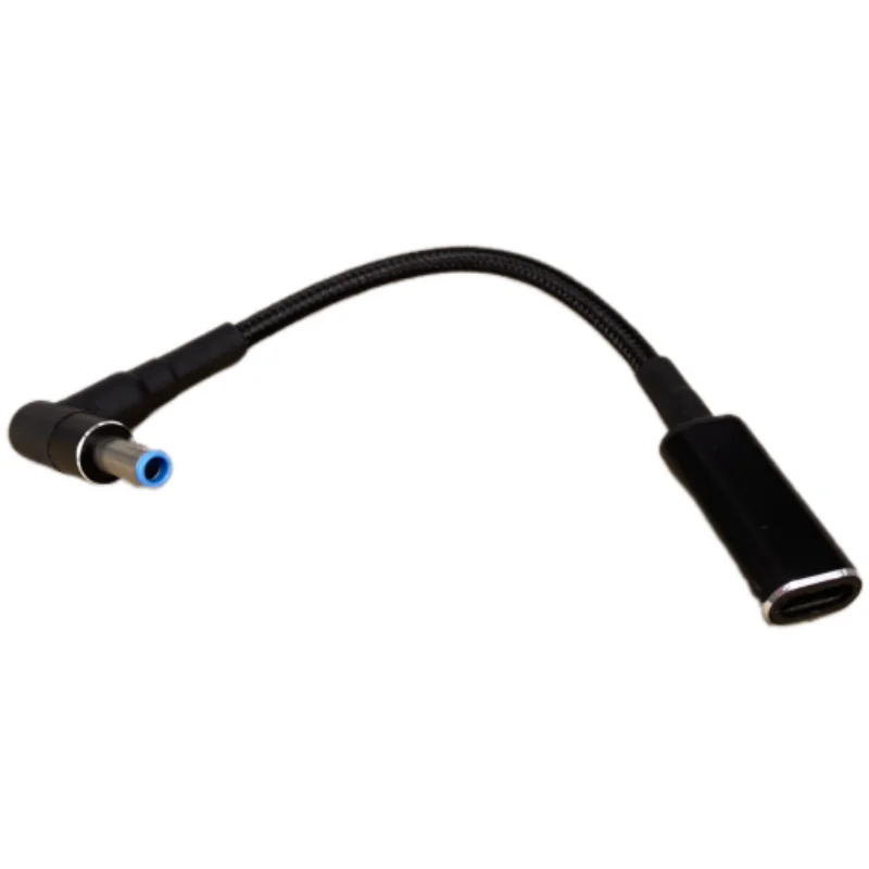 Hp ProBook 430 G3 450 G3 455 G3 470 G3 440 용 USB C타입 수 DC 플러그 3A 컨버터 노트북 충전 케이블 코드, 16cm, 4.5x3.0mm