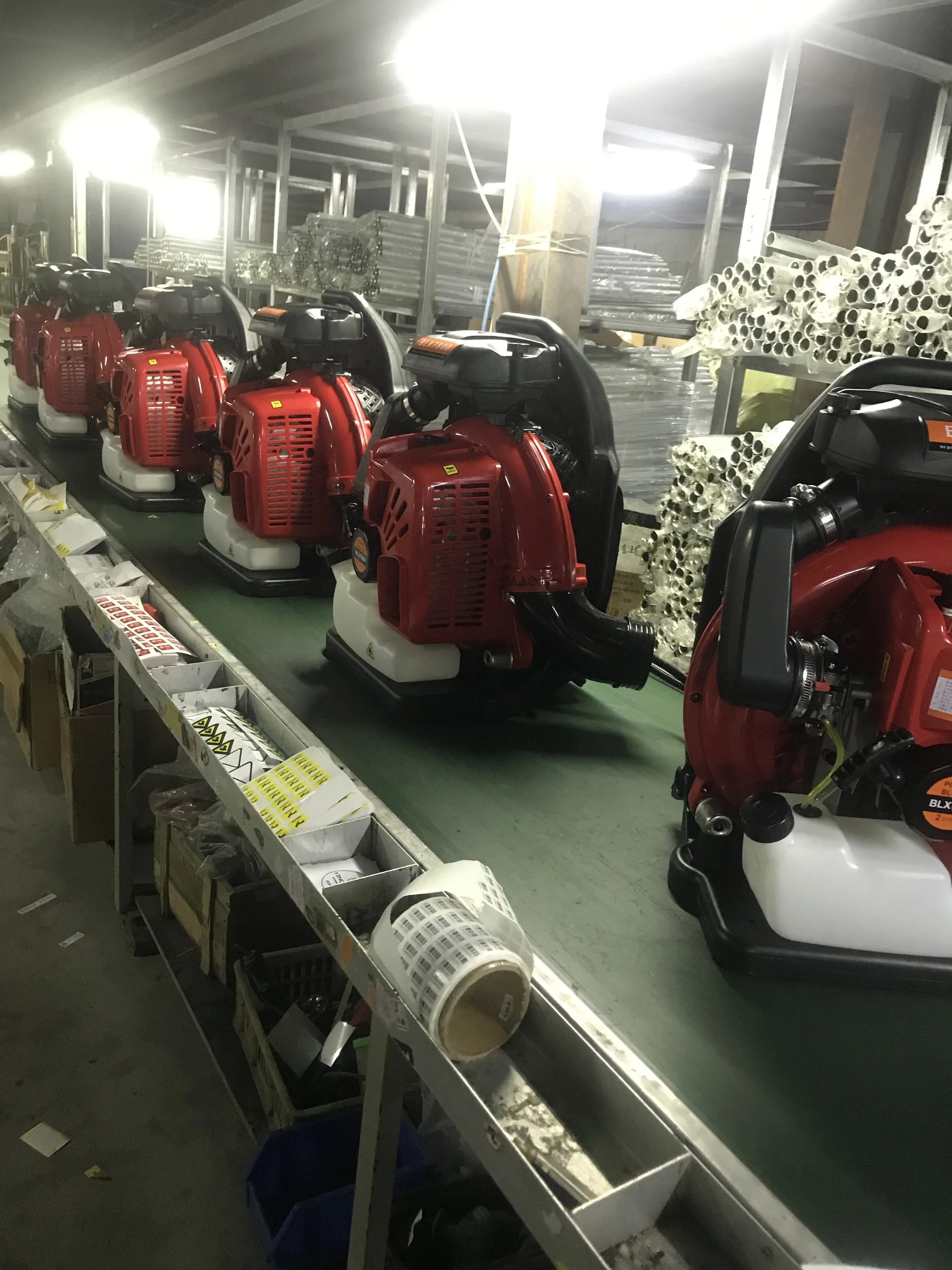 BLX7800 Gasoline Leaf Air Blower 2-stroke 63.3CC Back-Mounted High-power Snow Blower Wireless Garden Tools Telescopic Air Duct 3